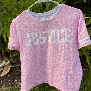 Pink Justice t-shirt